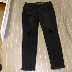 American eagle ripped jeans